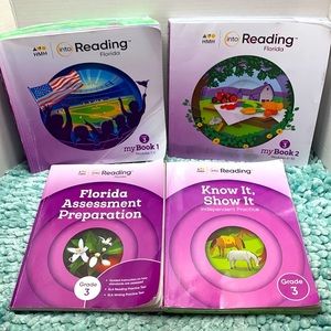 Third Grade 3 Reading Language Arts ELA HMH info Florida Textbooks  Standards